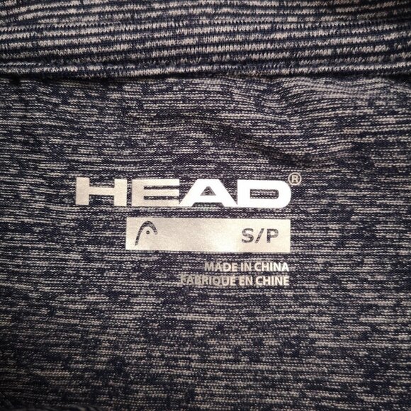 2/$30.00 - Head Ladies Size Small Fitted Navy 1/4 Zip Athletic Top - Picture 3 of 13
